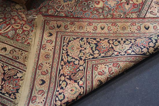 A Kirman carpet, 19ft x 15ft 6in.